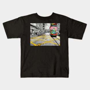 Hong Kong Tram Kids T-Shirt